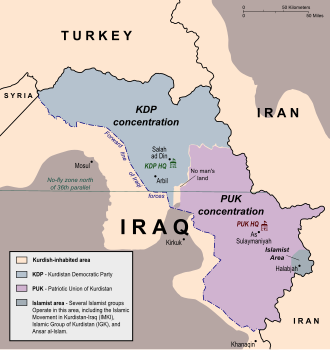 Iraqi Kurdish Civil War